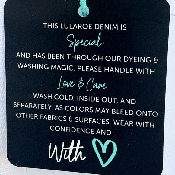 LuLaRoe Crisp White Denim Stretch Distressed Raw Hem Skinny Jeans Size 36 - Picture 6 of 9